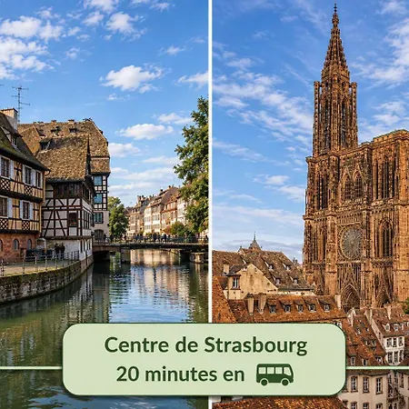 Apartament L'ecrin Marguerite - Strasbourg-cmco-zenith-espace Europeen De L'entreprise *